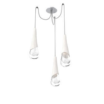 Hailstone Round 3pc Swag Multi-Pendant (1289|SCB0104-03-CS-C-C01-L1-CB1)