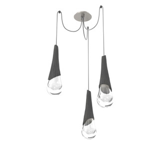 Hailstone Round 3pc Swag Multi-Pendant (1289|SCB0104-03-BS-C-C01-L1-CB2)