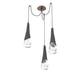 Hailstone Round 3pc Swag Multi-Pendant (1289|SCB0104-03-BB-C-C01-L1-CB2)