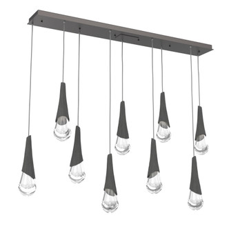 Hailstone Linear 9pc Multi-Pendant (1289|PLB0104-09-GP-C-C01-L3-CB2)