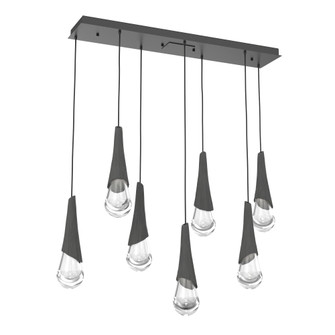 Hailstone Linear 7pc Multi-Pendant (1289|PLB0104-07-MB-C-C01-L3-CB2)