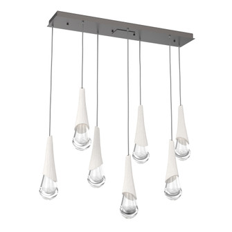Hailstone Linear 7pc Multi-Pendant (1289|PLB0104-07-GP-C-C01-L1-CB1)