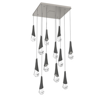 Hailstone Square 12pc Multi-Pendant (1289|CHB0104-12-BS-C-C01-L3-CB2)