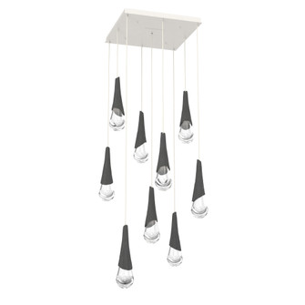 Hailstone Square 9pc Multi-Pendant (1289|CHB0104-09-WI-C-C01-L3-CB2)