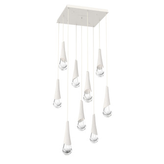 Hailstone Square 9pc Multi-Pendant (1289|CHB0104-09-WI-C-C01-L1-CB1)