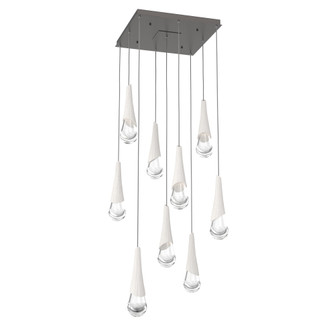 Hailstone Square 9pc Multi-Pendant (1289|CHB0104-09-GP-C-C01-L1-CB1)