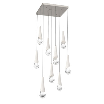 Hailstone Square 9pc Multi-Pendant (1289|CHB0104-09-BS-C-C01-L3-CB1)