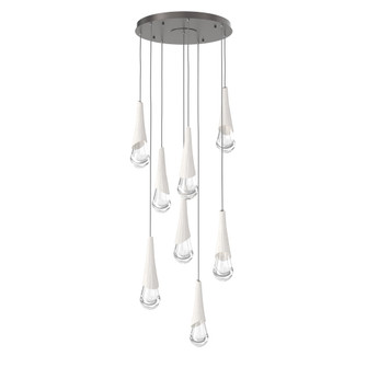 Hailstone Round 8pc Multi-Pendant (1289|CHB0104-08-GP-C-C01-L1-CB1)