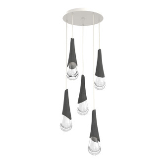 Hailstone Round 5pc Multi-Pendant (1289|CHB0104-05-WI-C-C01-L3-CB2)
