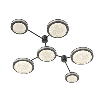 Iris 6-Piece Hub&Spoke Linear (1289|SMB0103-HL-MB-GL-L3-WI)