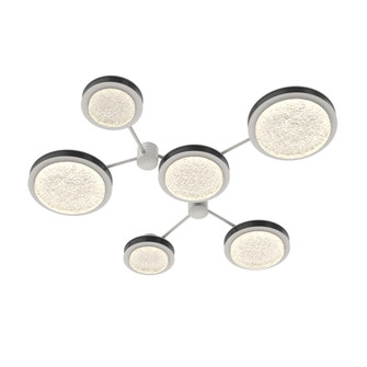 Iris 6-Piece Hub and Spoke Round (1289|SMB0103-H6-WI-GL-L1-L03)