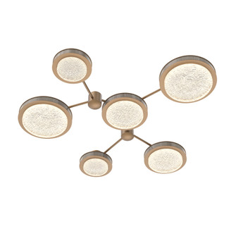 Iris 6-Piece Hub and Spoke Round (1289|SMB0103-H6-NB-GL-L1-W03)