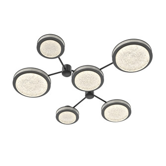 Iris 6-Piece Hub and Spoke Round (1289|SMB0103-H6-MB-GL-L1-W01)