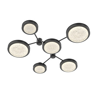 Iris 6-Piece Hub and Spoke Round (1289|SMB0103-H6-MB-GL-L1-L03)