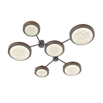 Iris 6-Piece Hub and Spoke Round (1289|SMB0103-H6-GP-GL-L1-L01)