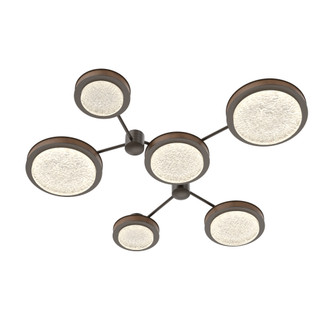Iris 6-Piece Hub and Spoke Round (1289|SMB0103-H6-FB-GL-L1-L01)