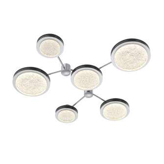 Iris 6-Piece Hub and Spoke Round (1289|SMB0103-H6-CS-GL-L1-L03)