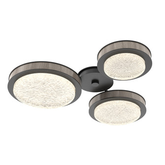 Iris 3-Piece Hub and Spoke Round (1289|SMB0103-H3-MB-GL-L1-W03)