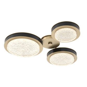 Iris 3-Piece Hub and Spoke Round (1289|SMB0103-H3-GB-GL-L1-L03)