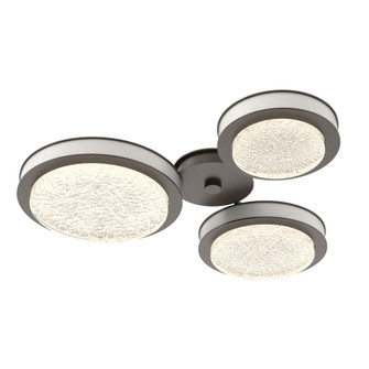 Iris 3-Piece Hub and Spoke Round (1289|SMB0103-H3-FB-GL-L1-WI)