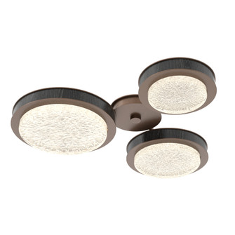 Iris 3-Piece Hub and Spoke Round (1289|SMB0103-H3-BB-GL-L1-W02)