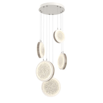Iris 5-Piece Multi-pendant (1289|CHB0103-05-WI-GL-CA1-L3-W03)