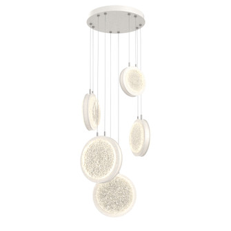 Iris 5-Piece Multi-pendant (1289|CHB0103-05-WI-GL-CA1-L3-000)