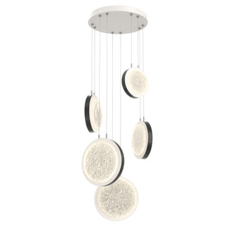 Iris 5-Piece Multi-pendant (1289|CHB0103-05-WI-GL-CA1-L1-W02)
