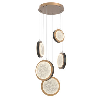 Iris 5-Piece Multi-pendant (1289|CHB0103-05-NB-GL-CA1-L1-W02)