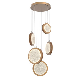 Iris 5-Piece Multi-pendant (1289|CHB0103-05-NB-GL-CA1-L1-L01)
