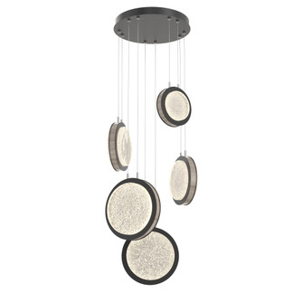 Iris 5-Piece Multi-pendant (1289|CHB0103-05-MB-GL-CA1-L1-W03)
