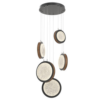 Iris 5-Piece Multi-pendant (1289|CHB0103-05-MB-GL-CA1-L1-L01)