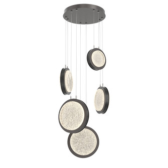 Iris 5-Piece Multi-pendant (1289|CHB0103-05-GP-GL-CA1-L3-W02)