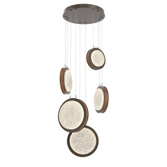 Iris 5-Piece Multi-pendant (1289|CHB0103-05-FB-GL-CA1-L3-L01)