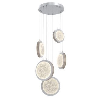 Iris 5-Piece Multi-pendant (1289|CHB0103-05-CS-GL-CA1-L1-W03)