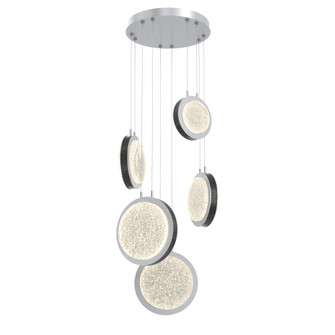 Iris 5-Piece Multi-pendant (1289|CHB0103-05-CS-GL-CA1-L1-W02)