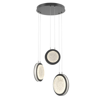 Iris 3-Piece Multi-pendant (1289|CHB0103-03-MB-GL-CA1-L3-WI)