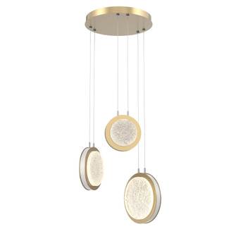 Iris 3-Piece Multi-pendant (1289|CHB0103-03-GB-GL-CA1-L3-WI)
