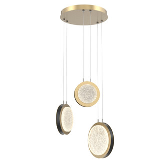 Iris 3-Piece Multi-pendant (1289|CHB0103-03-GB-GL-CA1-L1-MB)