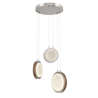Iris 3-Piece Multi-pendant (1289|CHB0103-03-BS-GL-CA1-L3-L01)