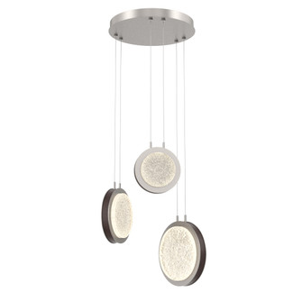 Iris 3-Piece Multi-pendant (1289|CHB0103-03-BS-GL-CA1-L1-L02)