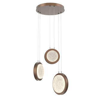 Iris 3-Piece Multi-pendant (1289|CHB0103-03-BB-GL-CA1-L3-000)