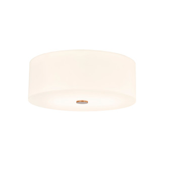 Classic 18'' 4-Light Acrylic Flush-Mount (254|ACR-9731-OPAL-BRSS)