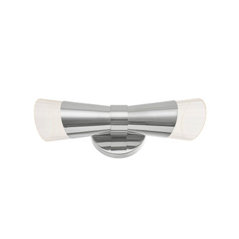 Lugano LED ADA 2-Light Up & Downlight Tapered Wall Sconce (254|FSN-8002-CLFT-CROM)