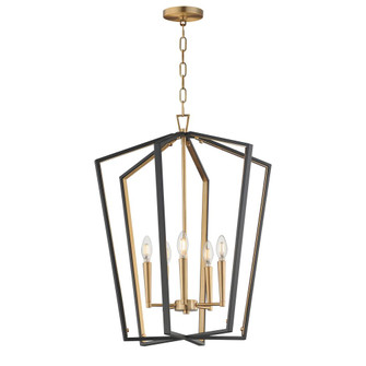 Melrose-Entry Foyer Pendant (19|28615BKNAB)