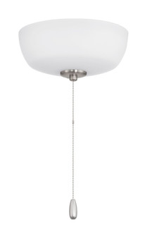 2 Light Bowl Light Kit in Brushed Polished Nickel (White Frost Glass) (20|LK2601-2LWF-BNK)