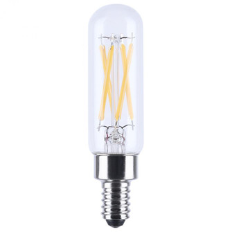 4W T6 LED TUBULAR GLASS E12 BASE DIMMABLE (27|S21381)