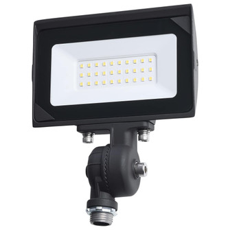15 Watt LED DOB Tempered Glass Flood Light; 4000K CCT; Bronze Finish (27|65/725)