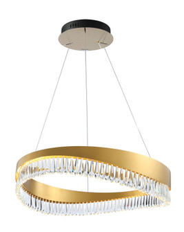 Venosa Large Round Chandelier - Gold (10813|KCH1101R-33CG)