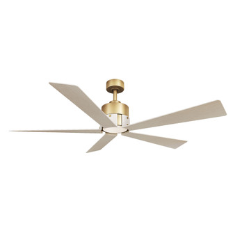 Oovin 54'' 5CCT LED Smart Ceiling Fan (39|F766L-HBR/WCD)